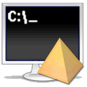 Icon eines Computerbildschirms mit Baustein